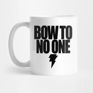 BLACK ADAM - BOW TO NO ONE Mug